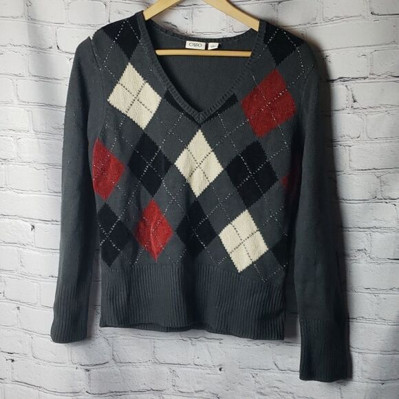 Cato Dark Gray Sweater  - Picture 1 of 4